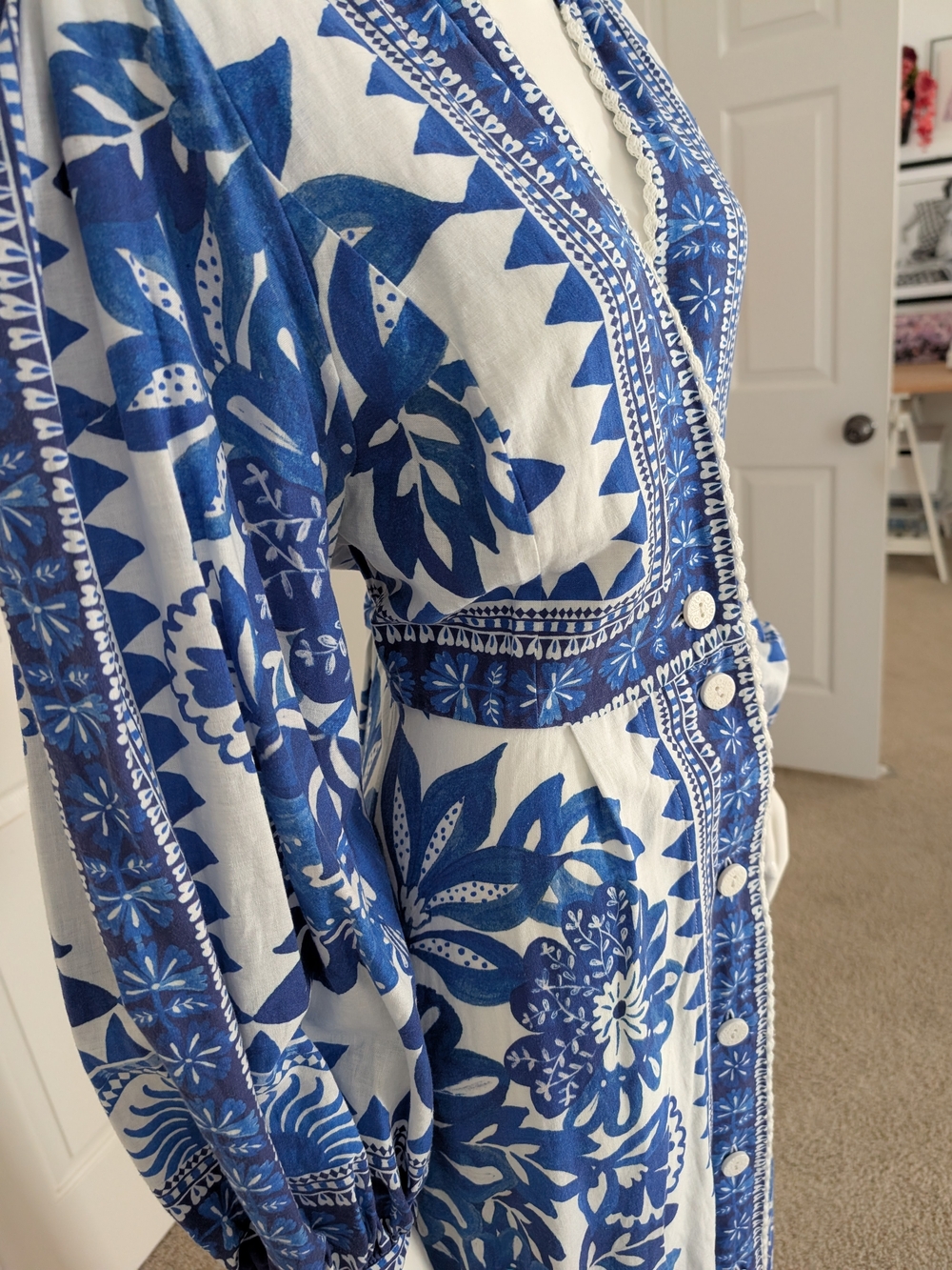 FARM Rio Floral Tapestry Maxi Dress - Picture 8 of 14
